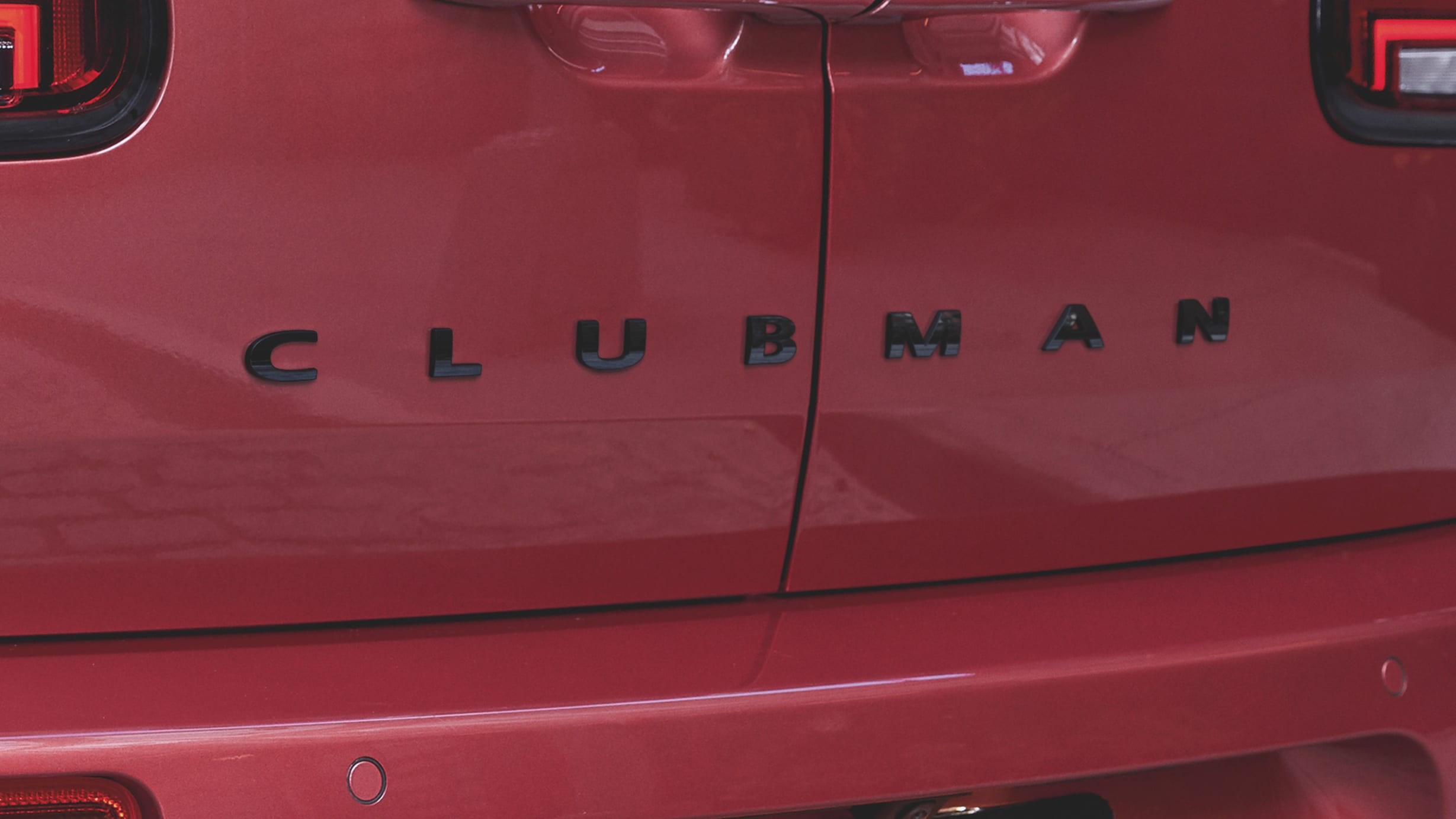 MINI Clubman – arrière – lettrage